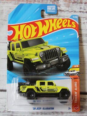 2021 Hot Wheels '20 Jeep Gladiator 117/250 HW Getaways 5/5 Metallic Green